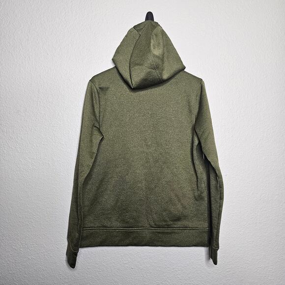 Burton Oak pullover hoodie green camo thumb holes Women's size Medium - Picture 8 of 8